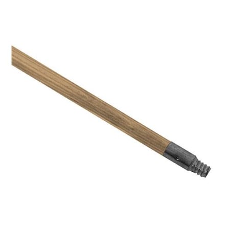 Commercial Wooden Broom/Squeegee Handle w/ Metal Threads 83228